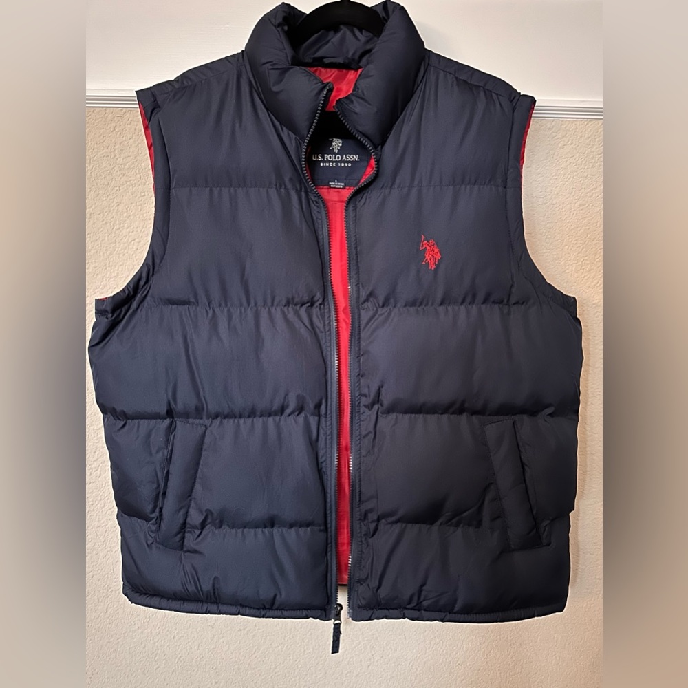 NWOT U.S. POLO Assn. Men Navy Vest